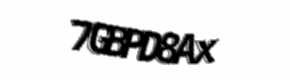 Security check image, please type the characters shown
