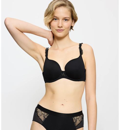 Triumph Wild Azalea Florale - Black - Triumph - Category Bras: Padded bras