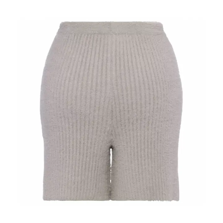 【SALE】スロギー ホームウェア 3分丈ニットパンツ, グレー, product image number 1