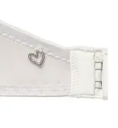 【SALE】【WEB限定】夢みるブラ(R) ノンワイヤー プレスド フラワー, ホワイト, product image number 1