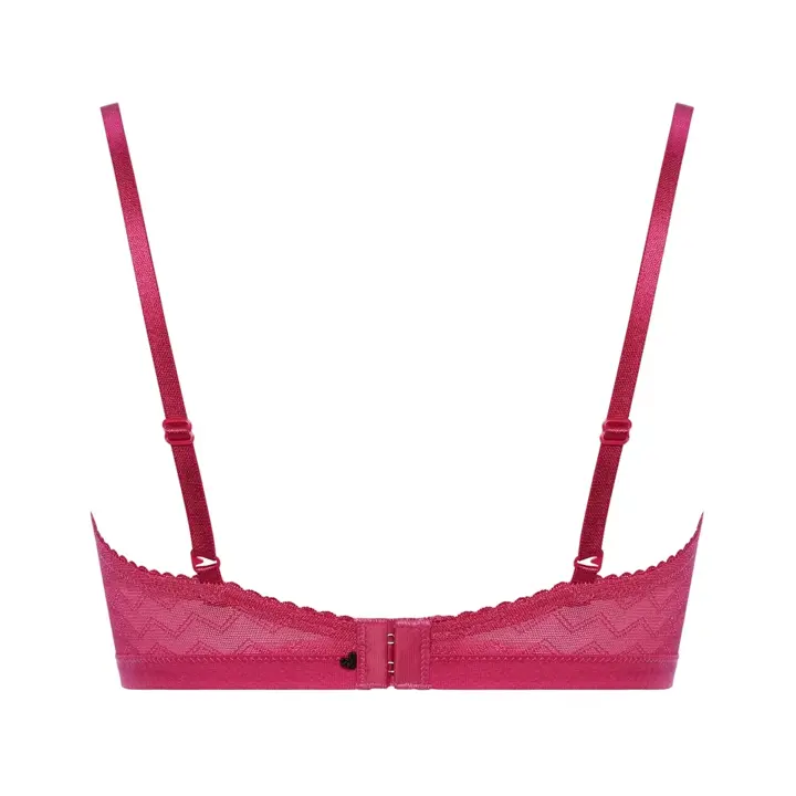 【SALE】きゅっと寄せブラ スウィートガーベラ, レッド, product image number 1