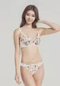 Daily Plus 胸元ぴったりブラ ブラ＆ショーツセット