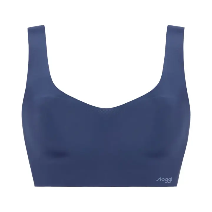 【WEB限定】スロギー ゼロ フィール(R) ベーシック 2 ハーフトップ【一部カラーSALE】, ブルー, product image number 0