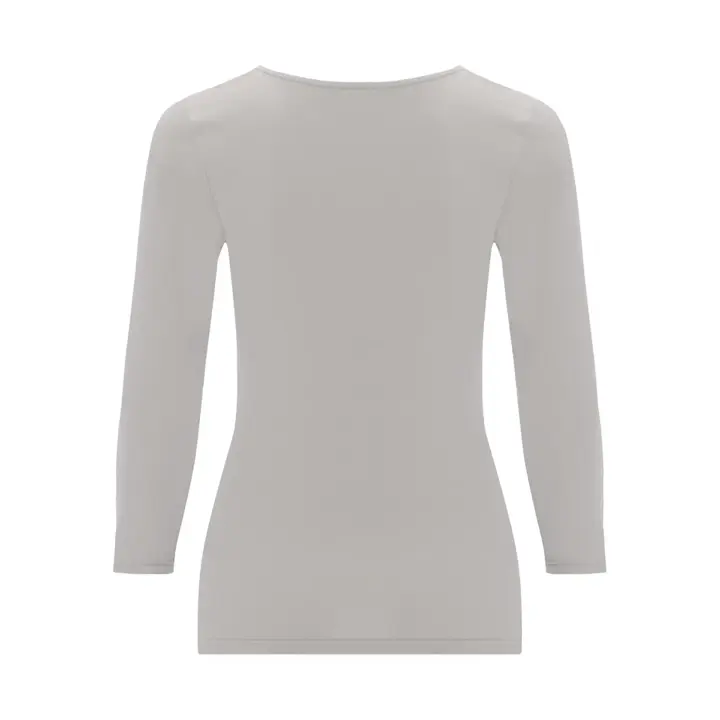 デイリートリンプ5410 8分袖トップ, グレー, product image number 1