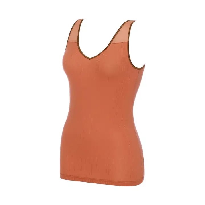 【SALE】エス バイ スロギー サンデーズ 袖なしトップ, オレンジ, product image number 2