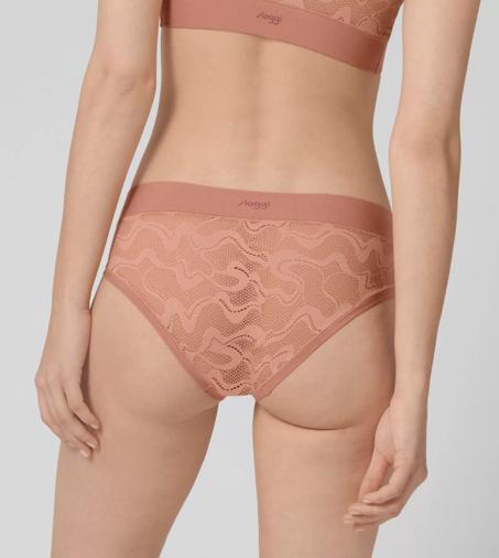 SLOGGI GO ALLROUND LACE MARRON