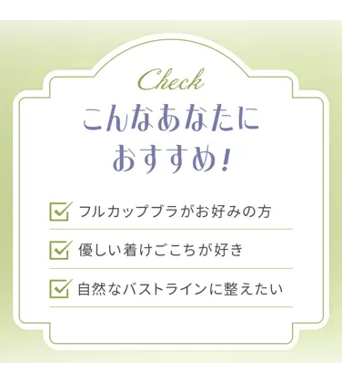【WEB限定】美胸ホールドブラ フルカップブラジャー