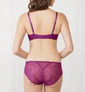 【SALE】フロラーレ リュクス5002 レギュラーショーツ, パープル, model image number 2