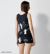 スロギーG073 ムーミン インナートップ, ブルー, model image number 4