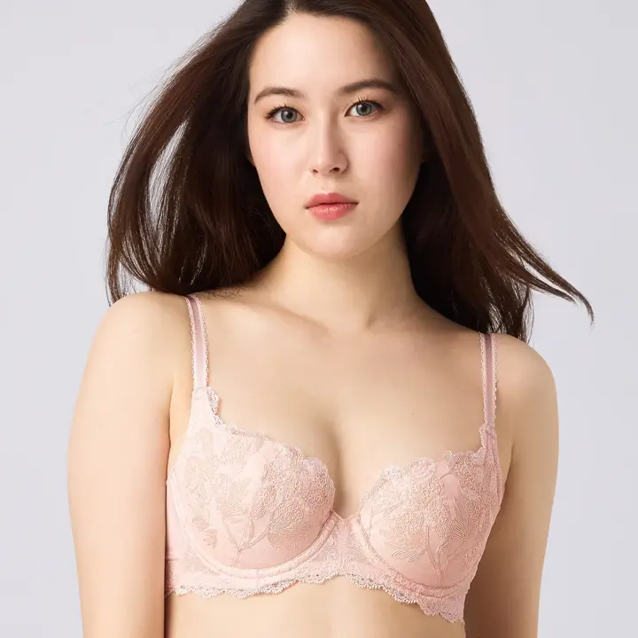 フロラーレ バイ トリンプ122 ブラジャー(パッドなし), ピンク, model image number 0