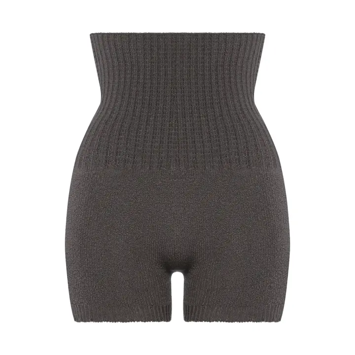 スロギー “ほっ”とアイテム(ミニウォーマー) ハラマキ付きニットパンツ, グレー, product image number 0