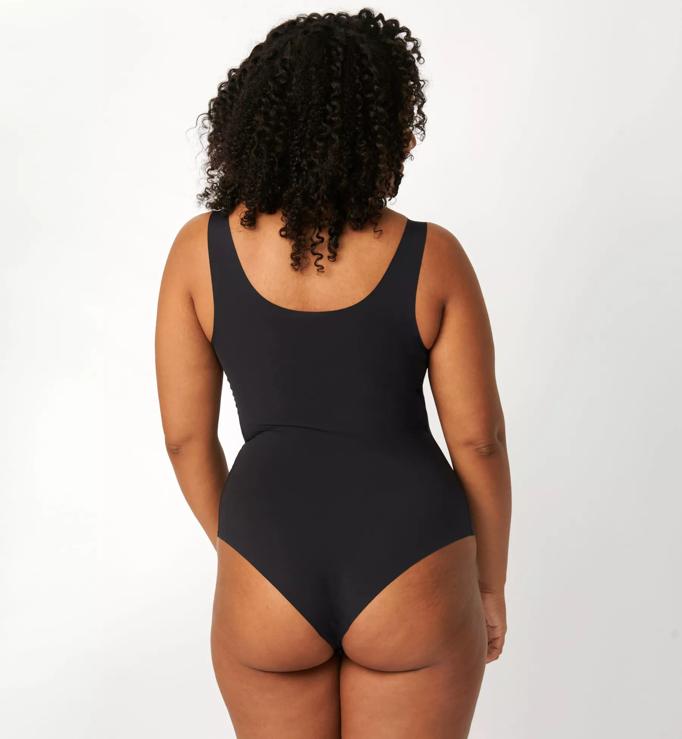 Buy Sloggi Women Zero Feel Ultra Light Seamless Padded Body Suit Black  Online