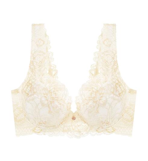 Triumph Florale Wild Peony Wired Padded Bra - Vanille - Wired