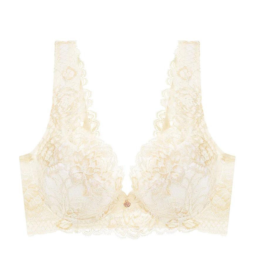 Triumph Florale Wild Peony Wired Padded Bra - Vanille - Wired