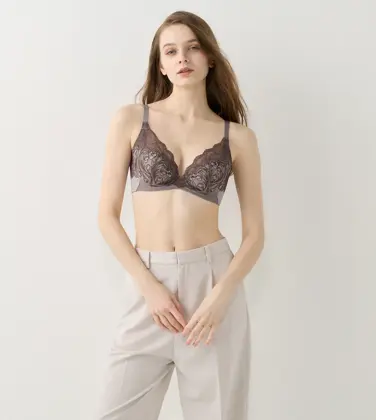 すっきりなめらかシルエット4011 ブラジャー(パッドなし)