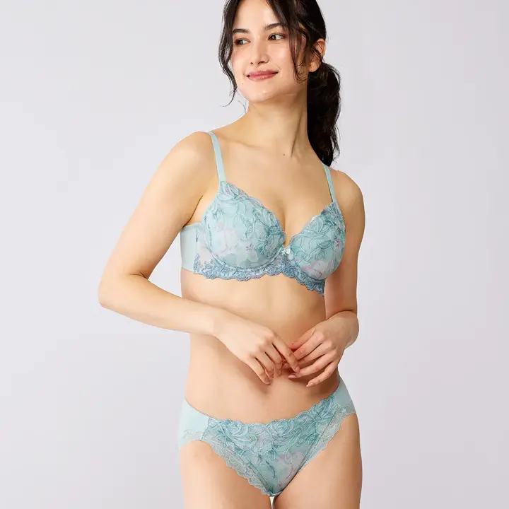 【SALE】レッドレーベル バイ トリンプ0117 ブラジャー, ブルー, model image number 1