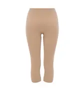 肌側綿100インナー5480 7分丈ボトム, ベージュ, product image number 1