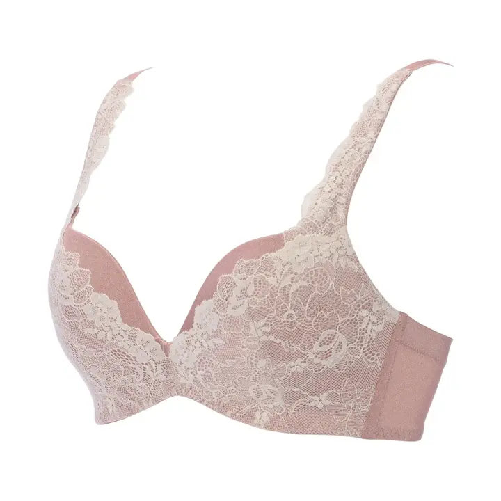 スマート バランス622 ノンワイヤーブラジャー, ピンク, product image number 2