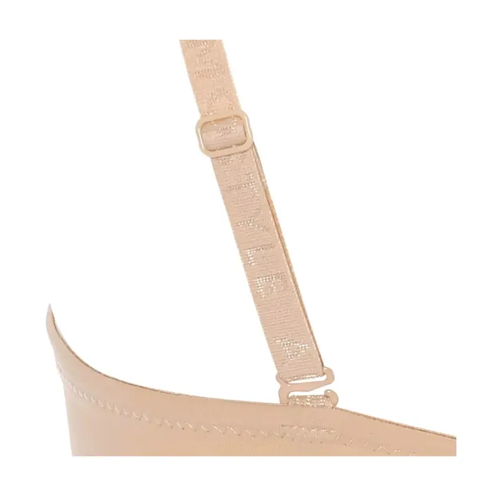 【SALE】ストラップレスハーフカップブラ(ストラップ取り外し可) シグネチャースムース, ベージュ, product image number 6