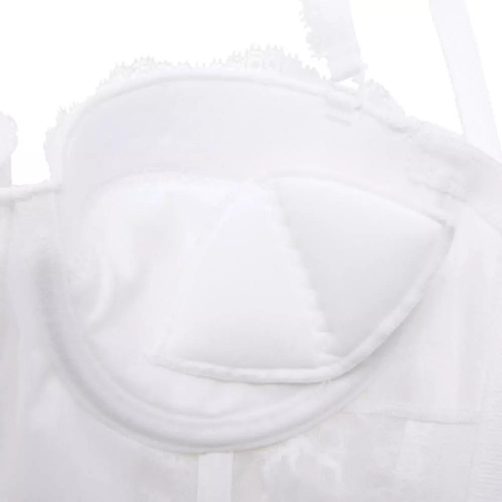 【SALE】ブライダルインナー PM588 ビスチェ, ホワイト, product image number 2