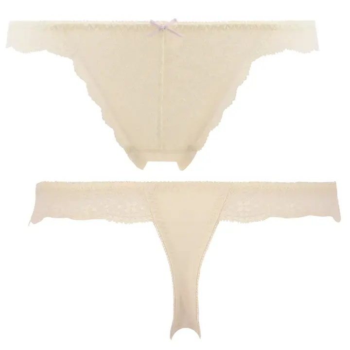 【SALE】デイジーレース ストリング, ホワイト, product image number 1