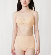 ボディコンシェルジェ517 ショートガードル, ベージュ, model image number 1