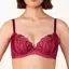 【SALE】天使のブラ(R) スリムライン584 ブラジャー, レッド, model image number 0