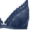 夢みるブラ ノンワイヤー ブラ＆ショーツセット デイジーシャワー【一部カラーSALE】, ブルー, swatch