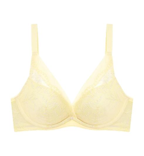 Triumph Áo Lót Aqua Lush Có Gọng Mút Nâng Cổ Chữ V - Honey yellow - Gọng