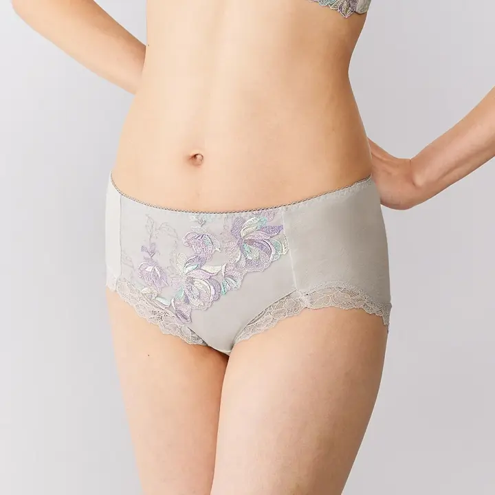 【SALE】レッドレーベル バイ トリンプ0119 はきこみ深めショーツ, グレー, model image number 0