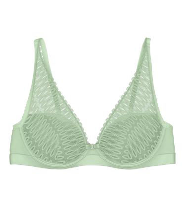 Ultra Thin Lace Bras for Women Large Breast Plus Size Underwire Embroidery  Bralette Sexy See Through Corset Lingerie (Color : Gold, Size : 40D/9OD) :  : Clothing, Shoes & Accessories