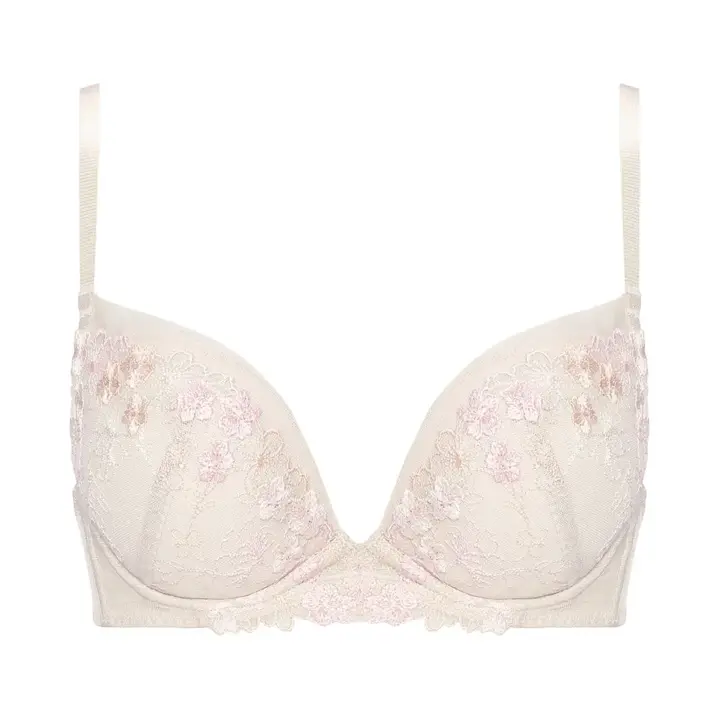 Daily AMOSTYLE 寄せブラ ブラ＆ショーツセット キューティーブロッサム【一部カラーSALE】, ベージュ, product image number 0