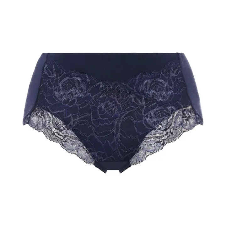 フロラーレ バイ トリンプ1100 はきこみ深めショーツ【一部カラーSALE】, ブルー, product image number 0