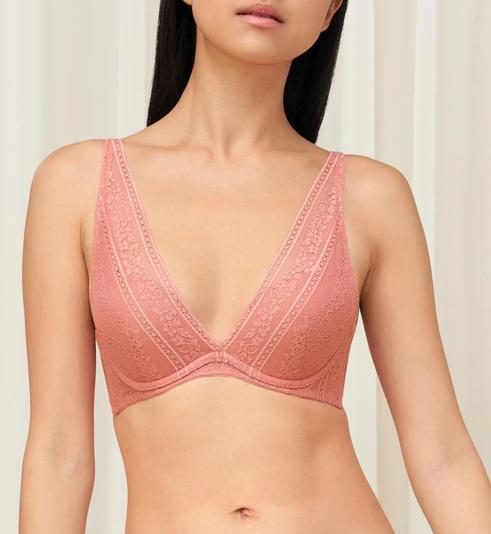 Triumph Aqua Lucky Wired Push Up Bra - Peach blossom - Wired