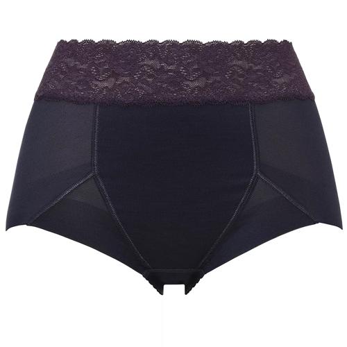 パワートライアングル713 綿混フラットマキシショーツ, ブルー, product image number 0