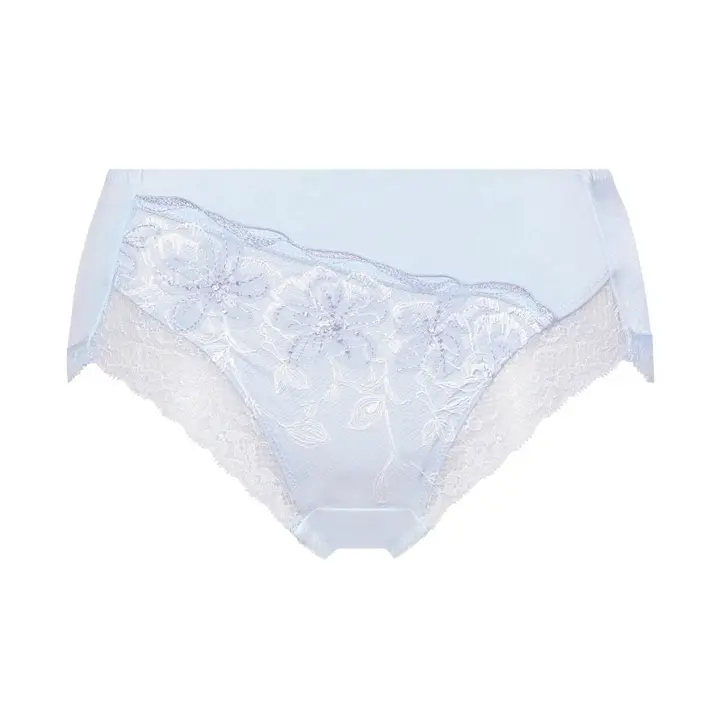 【SALE】フロラーレ バイ トリンプ121 はきこみ深めショーツ, ブルー, product image number 0