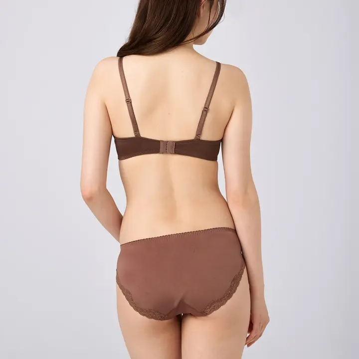 フロラーレ バイ トリンプ 615  ブラジャー, ブラウン, model image number 2