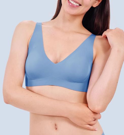 Triumph SLOGGI ZERO FEEL 2.0 SOFT BRA - Chambray - Non-wired Bra