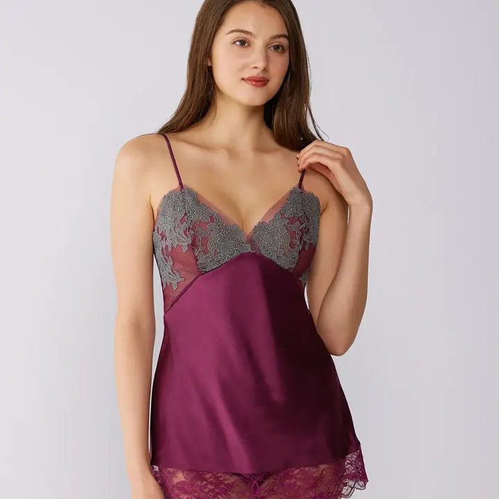 フロラーレ リュクス5010 キャミソール【一部カラーSALE】, レッド, model image number 0