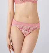 天使のブラ 魔法のハリ感636 レギュラーショーツ【一部カラーSALE】, ピンク, model image number 0