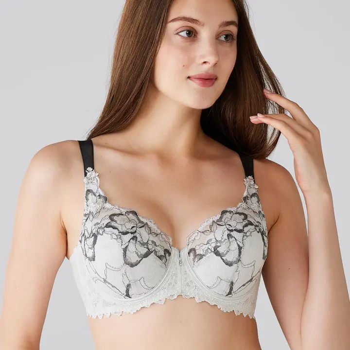 レッドレーベル バイ トリンプ0125  フルカップブラジャー, グレー, model image number 0