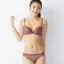 きゅっと寄せブラ ブラ＆ショーツセット デイジーレース【一部カラーSALE】, , model image number 1