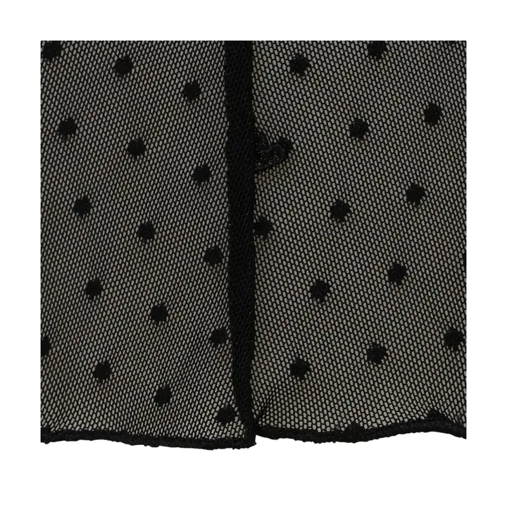 ロングキャミソール プレイフルローズ, ブラック, product image number 1