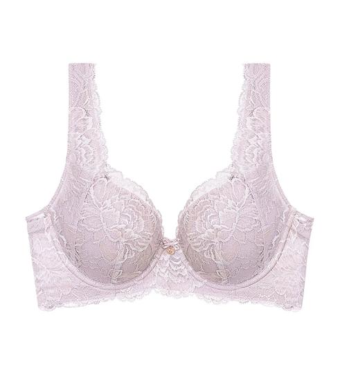 Triumph FLORALE PEONY WIRED PADDED BRA - Tender purple - Plus Size Bra