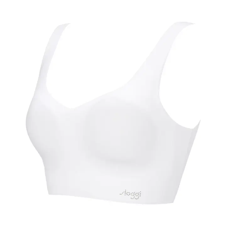 スロギー ゼロフィール(R) 綿混 ハーフトップ, ホワイト, product image number 2