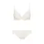 夢みるブラ(R) ノンワイヤー ブラ＆ショーツセット ドリームデイリリー【一部カラーSALE】, ホワイト, product image number 1