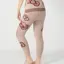 【WEB/アウトレット限定】スロギーG063 ハローキティ 9分丈ニットパンツ, オレンジ, model image number 2