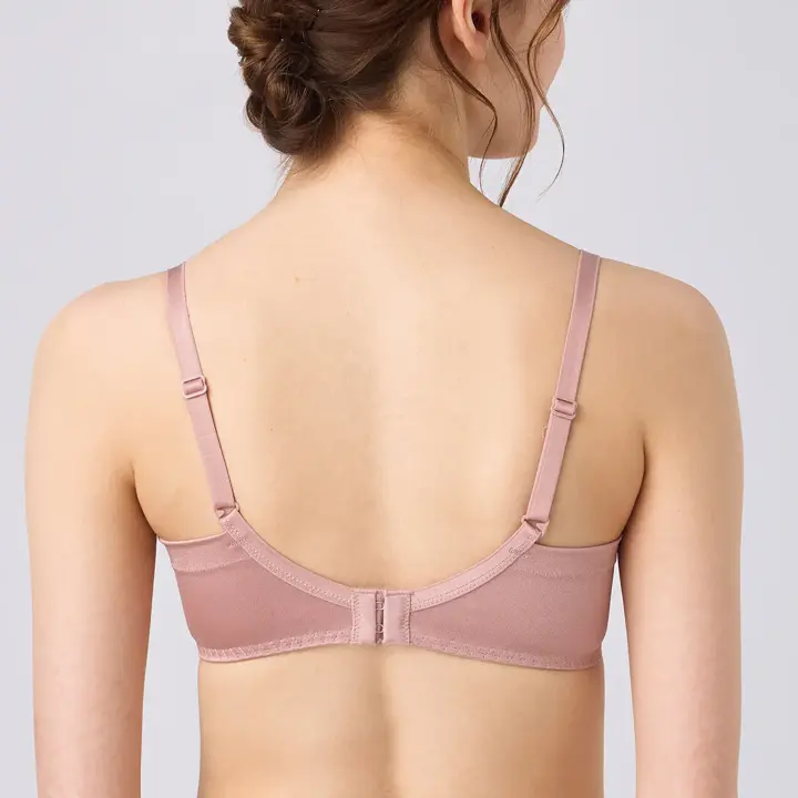 スマート バランス622 ノンワイヤーブラジャー, ピンク, model image number 2