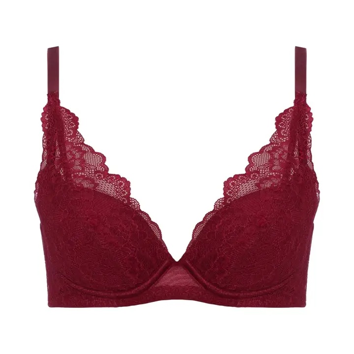 天使のブラ スリムライン632 ブラジャー【一部カラーSALE】, レッド, product image number 0