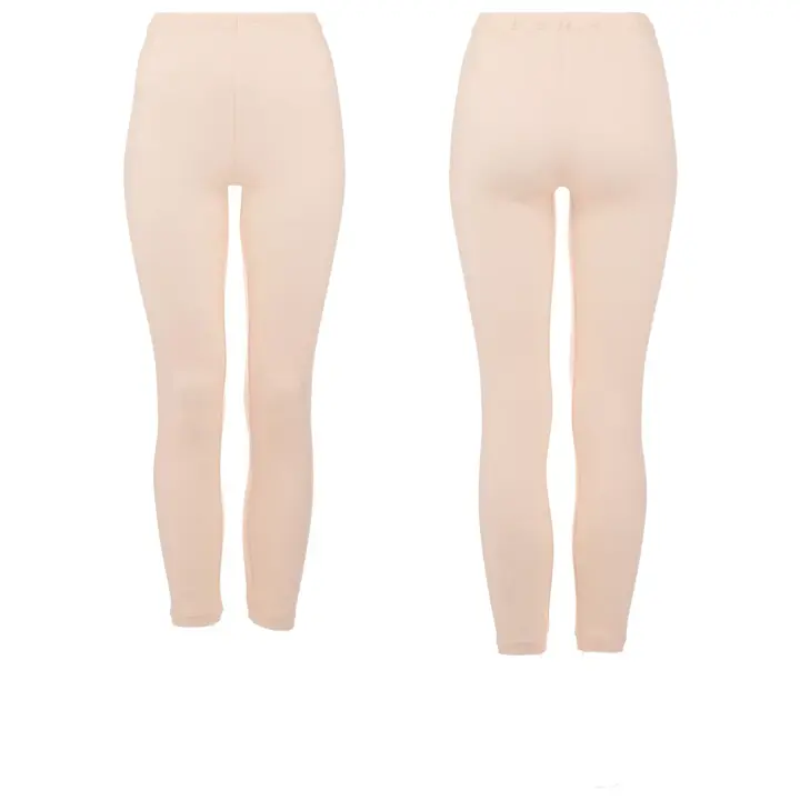 【SALE】しっかりあたたかい5100 9分丈ボトム, ベージュ, product image number 1